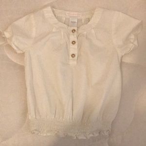 Off white Janie and Jack blouse